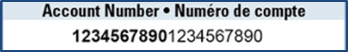 Account Number